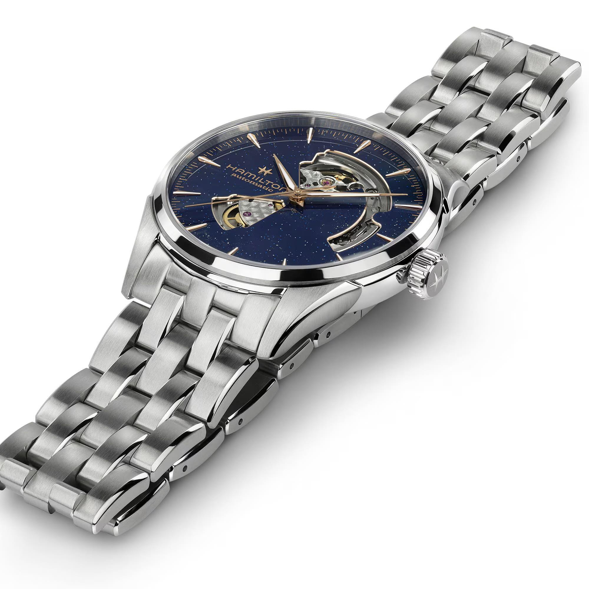 Hamilton Hamilton Jazzmaster Open Heart Auto H32705140 H32705140 оригинальные мужские часы в комплекте с коробкой