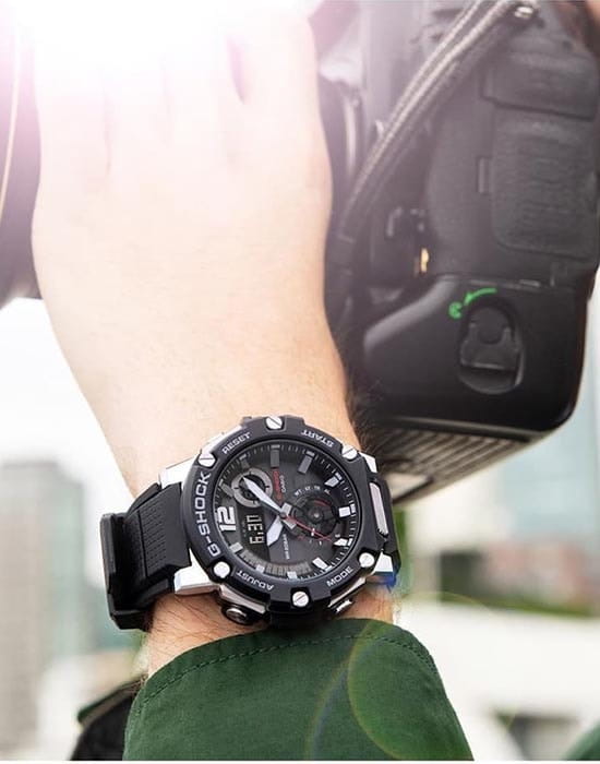 Casio Casio G-Shock GST-B300-1A GST G-Steel — детали корпуса и пластик