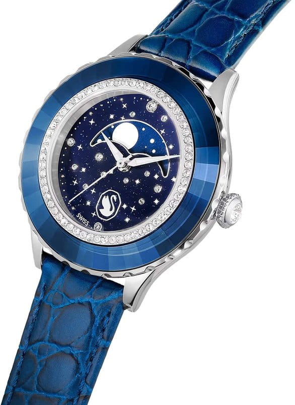 Оригинальные часы Swarovski Swarovski Octea Moon 5677494 кварцевые калибр механизма  общий вид
