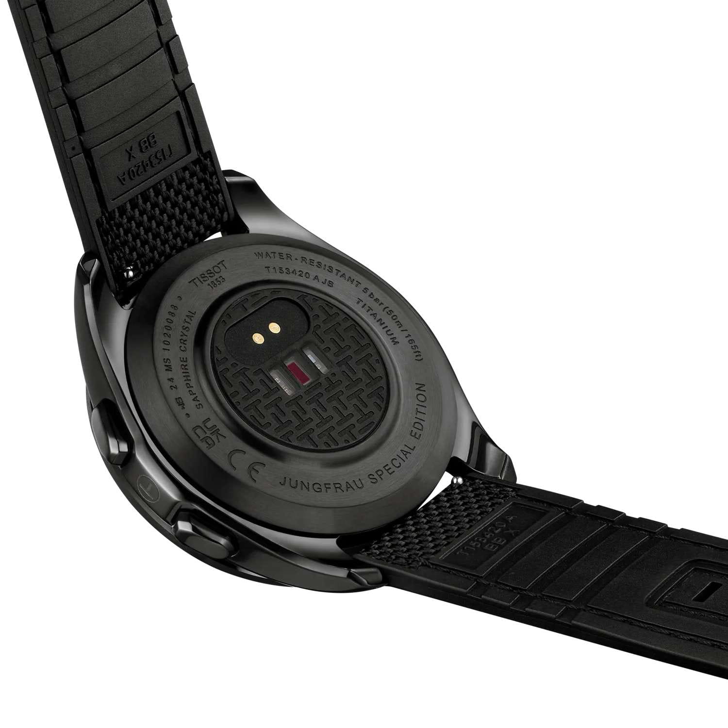 Tissot Tissot T-Touch Connect Sport Jungfraubahn Т153.420.47.051.06 T Touch — детали корпуса и тканевый