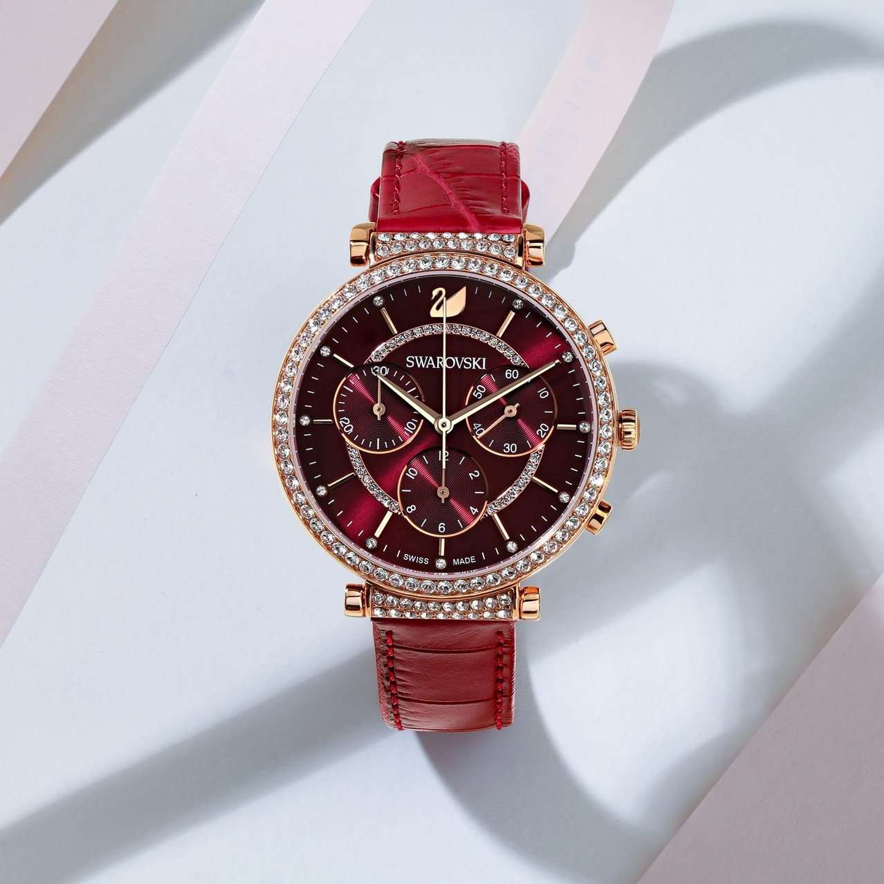 Swarovski Swarovski Passage Chrono 5580345 , наручные женские часы фото под углом