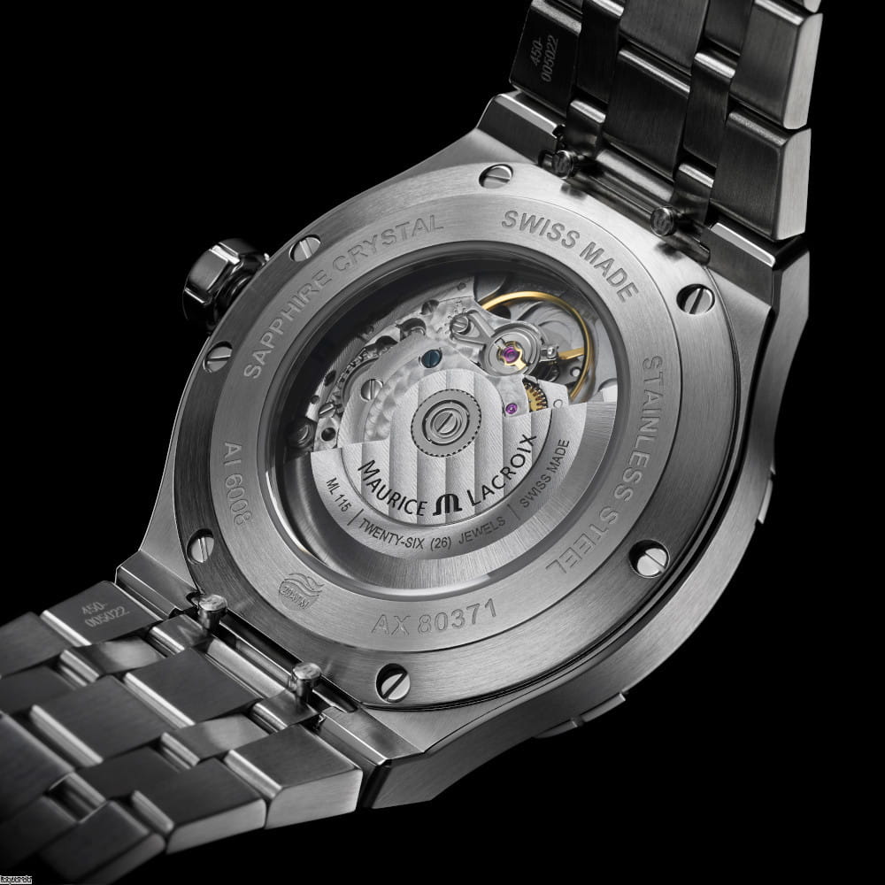 Maurice Lacroix Maurice Lacroix Aikon Automatic AI6007-SS002-331-1 , наручные мужские часы фото под углом