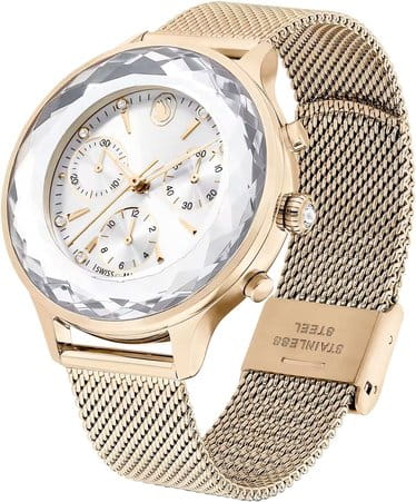 Swarovski Swarovski Nova Chrono 5677500,  швейцария женские часы на браслете нержавеющая сталь с pvd-покрытием боковой вид