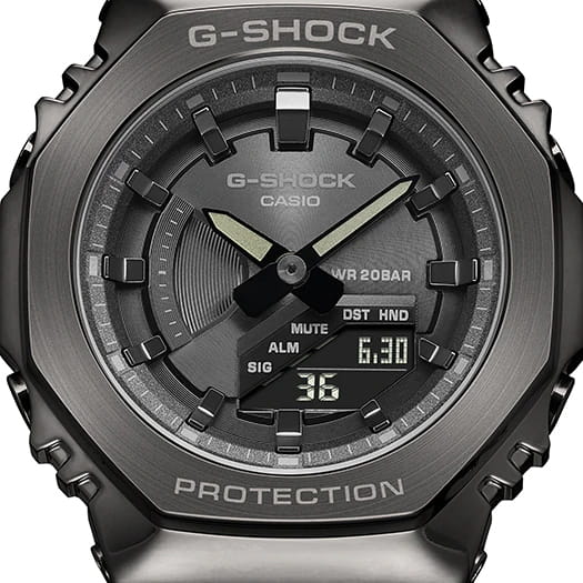 Casio Casio G-Shock GM-S2100B-8ADR (GM-S2100B-8A) GM - задняя крышка сталь металл пластик корпуса, япония часы