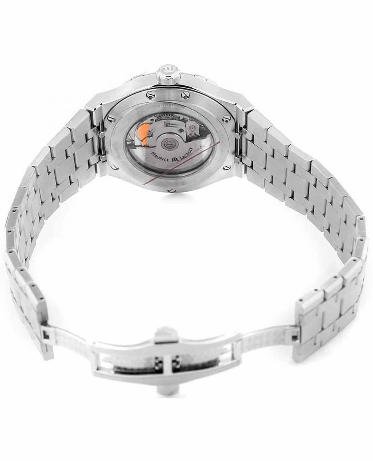 Maurice Lacroix Maurice Lacroix Aikon Automatic AI6008-SS002-331-1, aikon швейцария мужские часы на браслете нержавеющая сталь боковой вид