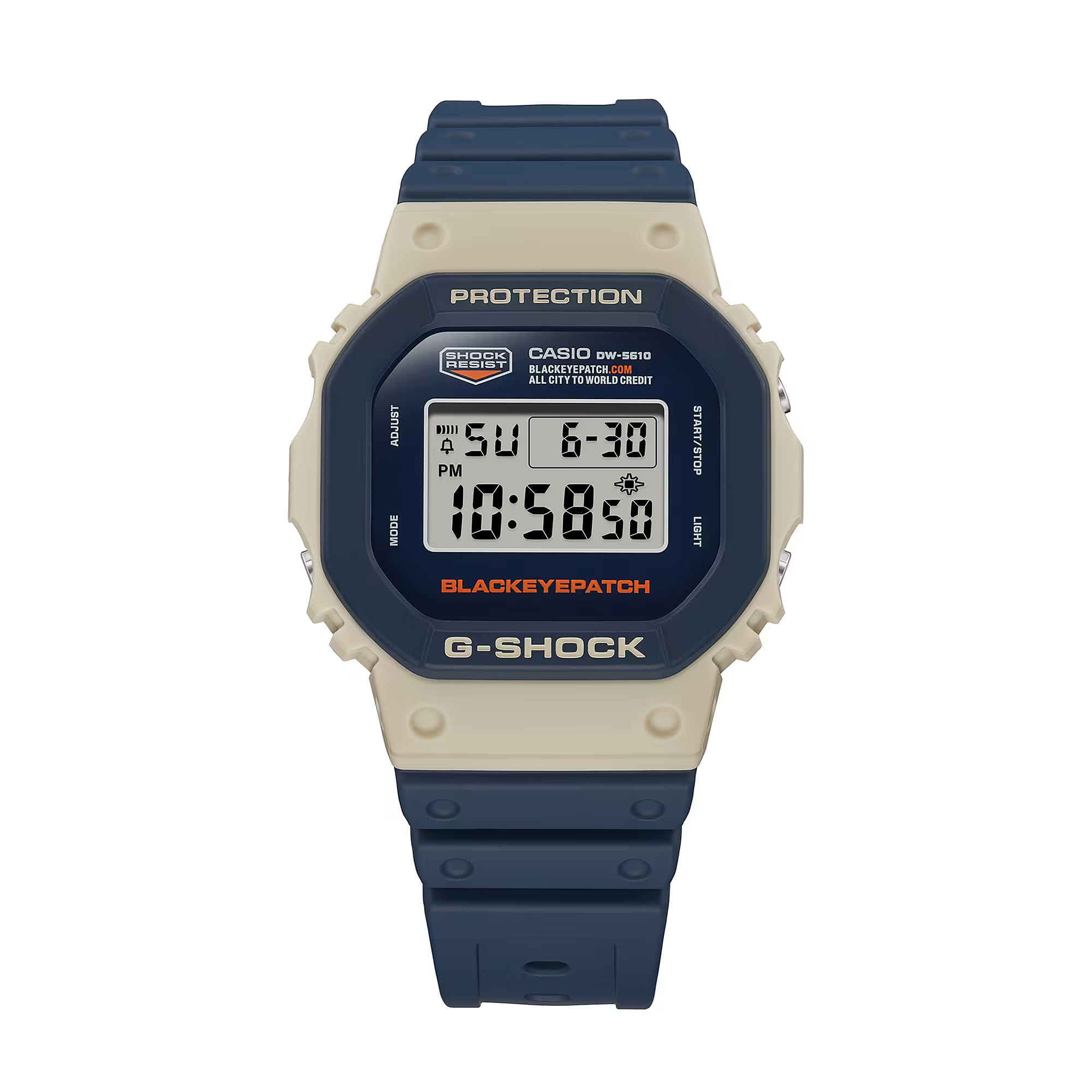 Оригинальные часы Casio Casio G-Shock DW-5610BEP-2DR (DW-5610BEP-2) электронные калибр механизма  общий вид