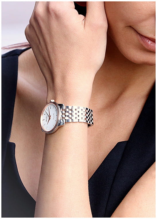 Mido Mido Baroncelli M027.207.22.010.00 , наручные женские часы фото под углом