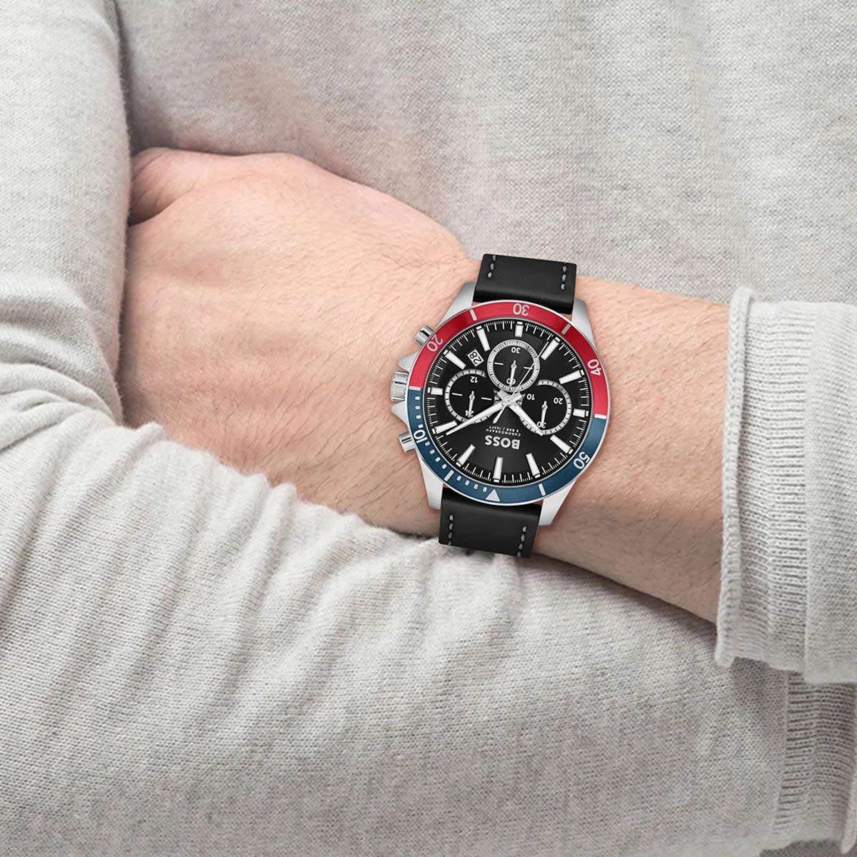 Hugo Boss Hugo Boss Troper HB1514099 , наручные мужские часы фото под углом