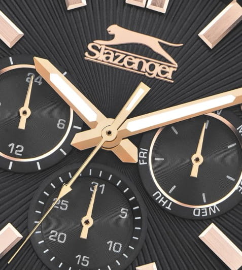 Slazenger Slazenger SL.09.2285.2.05 мужские часы черный циферблат на запястье