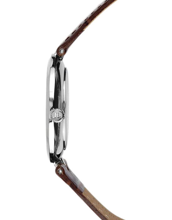 Jacques Lemans Jacques Lemans 1-2024B,  австрия женские часы на браслете кожаный боковой вид