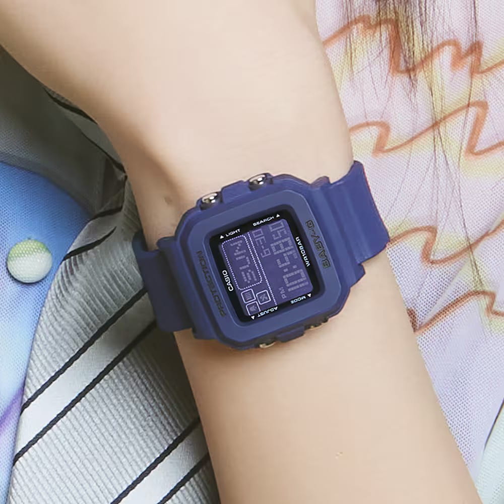 Casio Casio Baby-G BGD-10K-2DR (BGD-10K-2) , наручные женские часы фото под углом