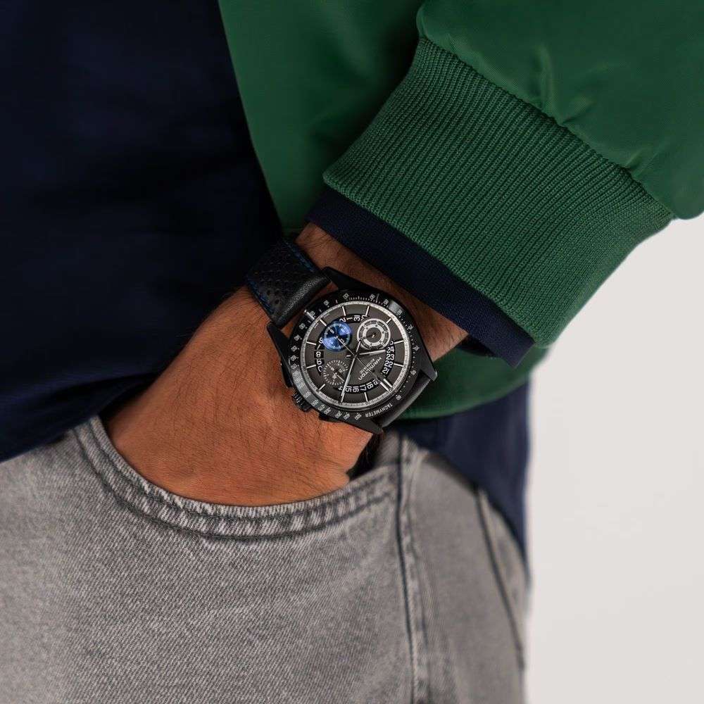 Hamilton Hamilton Jazzmaster Performer Autochrono 42mm H36646780  - задняя крышка металл сталь корпуса, швейцария часы