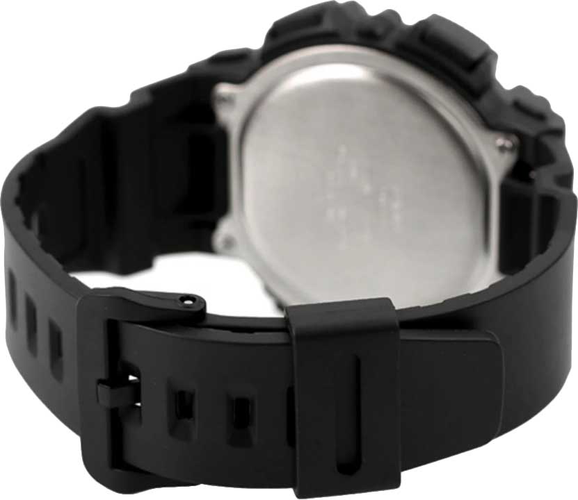 Casio Casio Collection WS-1500H-1AVEF, collection япония мужские часы на браслете пластик боковой вид
