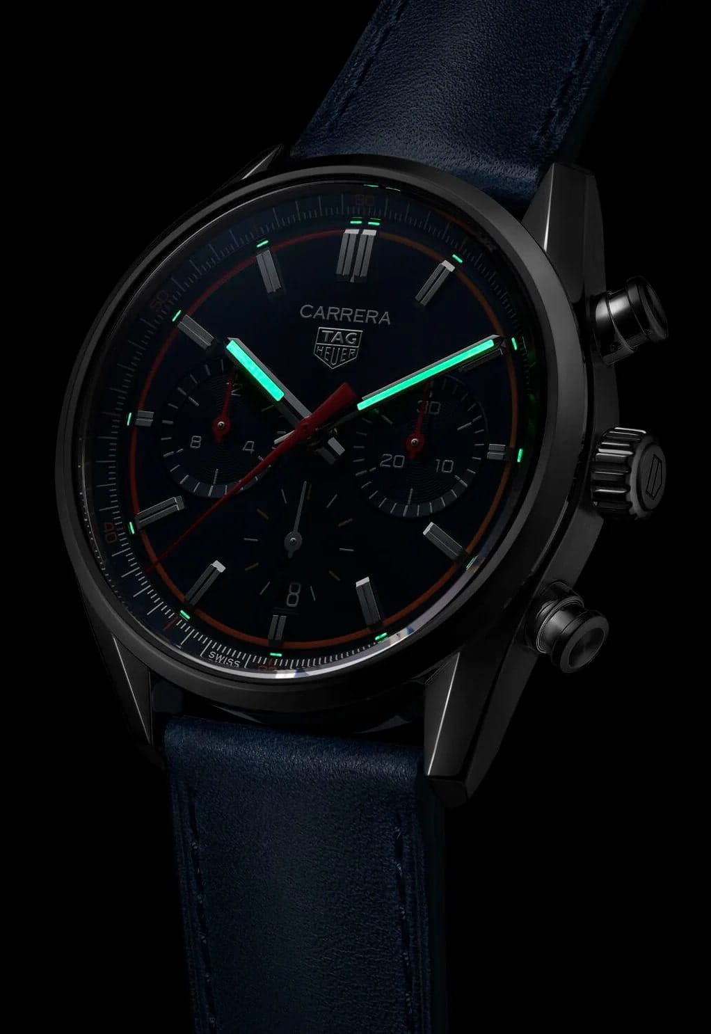 TAG Heuer TAG Heuer Carrera Chronograph CBN201D.FC6543  - задняя крышка металл сталь корпуса, швейцария часы