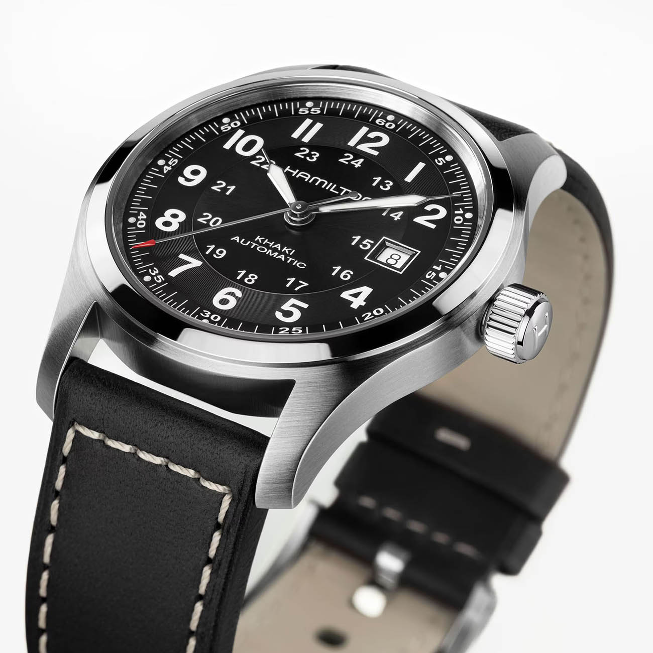 Hamilton Hamilton Khaki Field Auto 42 mm H70605733 , наручные мужские часы фото под углом