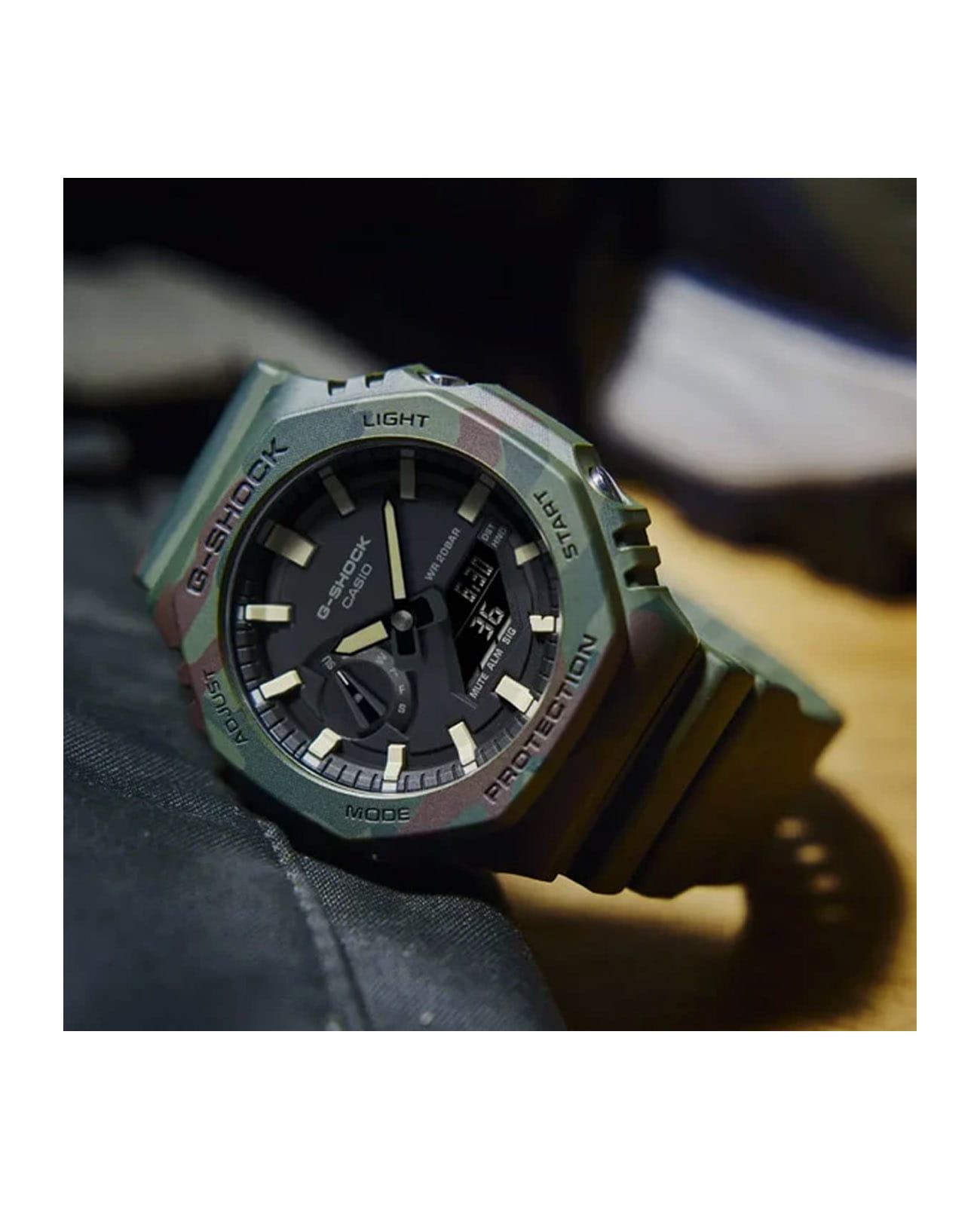 Оригинальные часы Casio Casio G-Shock GAE-2100WE-3A в фирменной упаковке от производителя