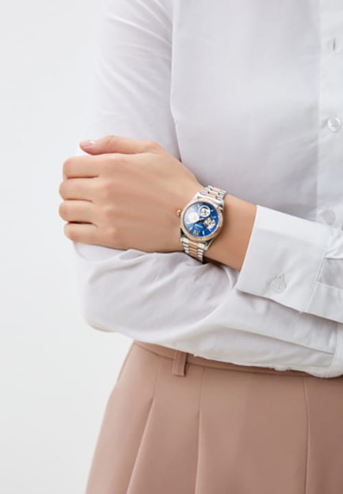 Slazenger Slazenger SL.09.2317.4.06 кварцевые женские часы часы крупный план синий циферблата