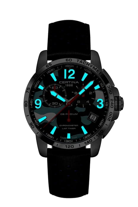 Certina Certina DS Podium Lap Timer C034.453.16.047.00 , наручные мужские часы фото под углом