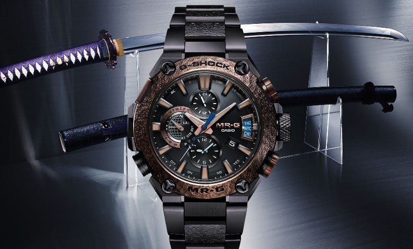 Casio Casio G-Shock MRG-G2000HA-1A MRG, наручные мужские часы фото под углом