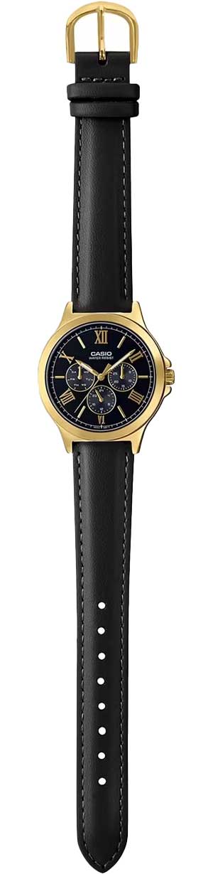 Оригинальные часы Casio Casio MTP-V300GL-1A кварцевые калибр механизма  общий вид