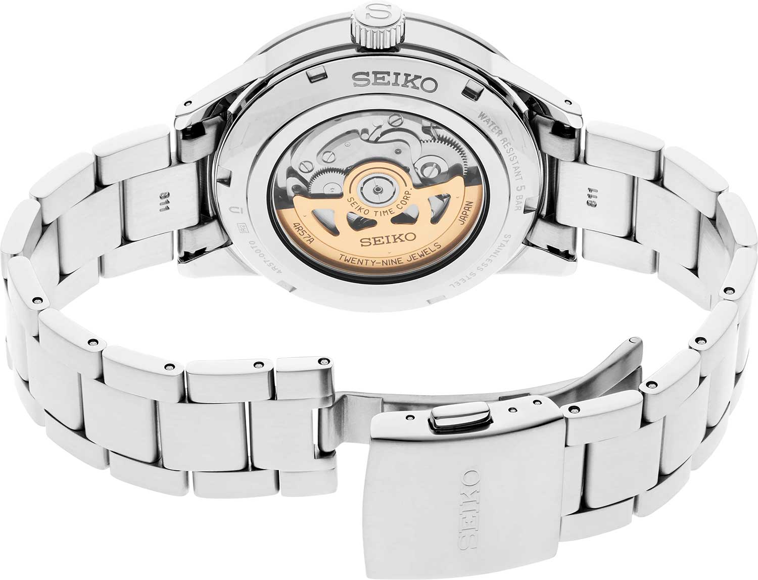 Seiko Seiko Presage SSA447 , наручные мужские часы фото под углом