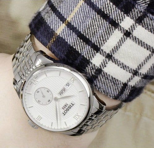 Tissot Tissot Le Locle Automatic Petite Seconde T006.428.11.038.00, t-classic швейцария мужские часы на браслете нержавеющая сталь боковой вид