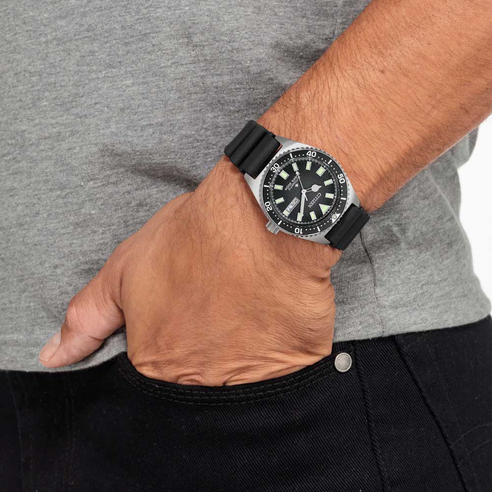 Citizen Citizen Promaster NY0120-01E  - задняя крышка металл сталь корпуса, япония часы