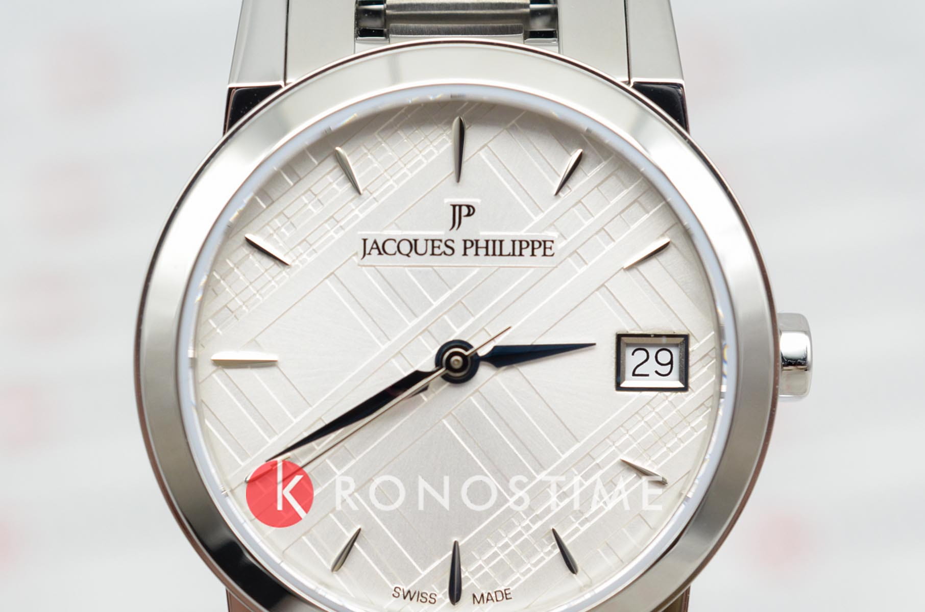Jacques Philippe Jacques Philippe Cosmos JPQLS311326,  швейцария женские часы на браслете нержавеющая сталь боковой вид