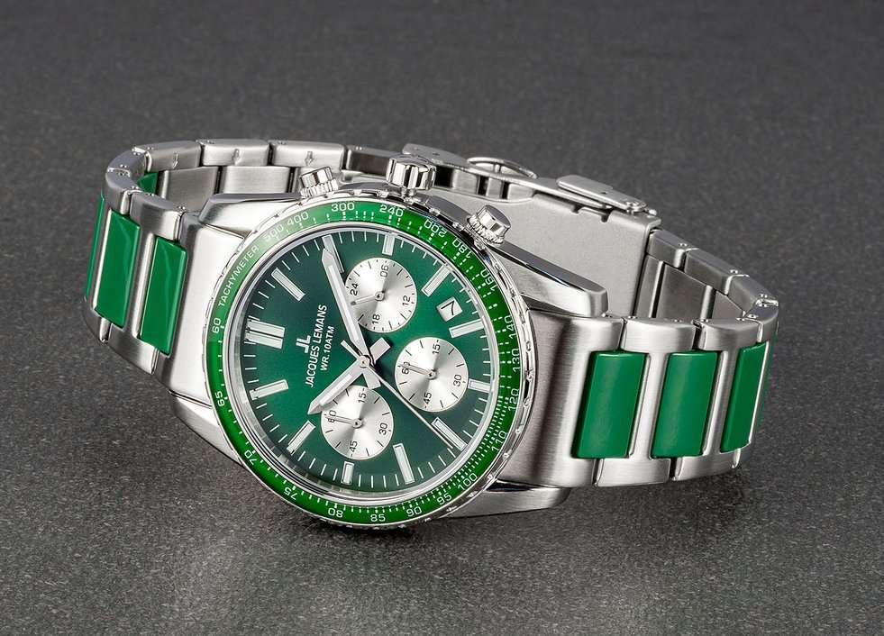 Jacques Lemans Jacques Lemans Liverpool 1-2059J , наручные мужские часы фото под углом