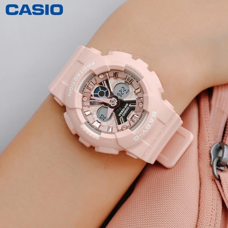 Casio Casio Baby-G BA-130-4A , наручные женские часы фото под углом