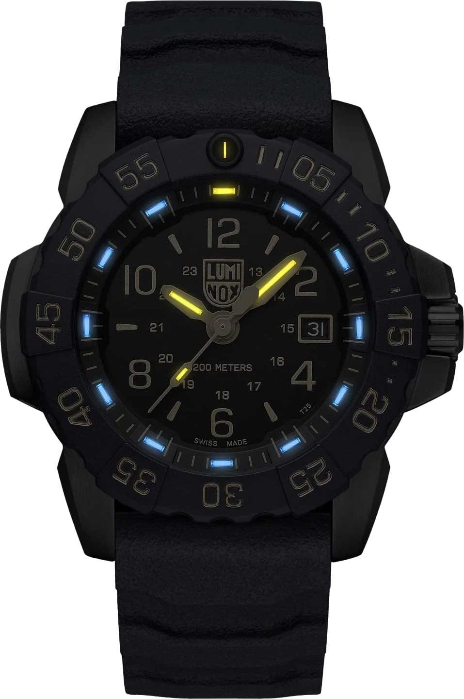 Luminox Luminox Navy SEAL Steel XS.3255.CB.NSF , наручные мужские часы фото под углом