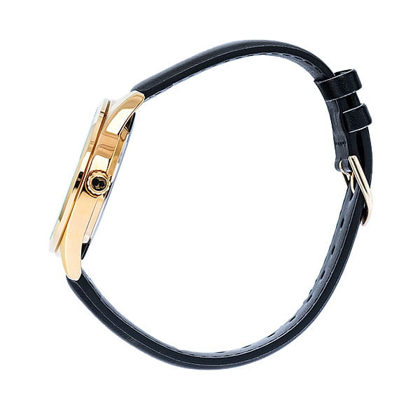 Casio Casio Collection MTP-VD03GL-1AUDF (MTP-VD03GL-1A), collection япония мужские часы на браслете кожаный боковой вид