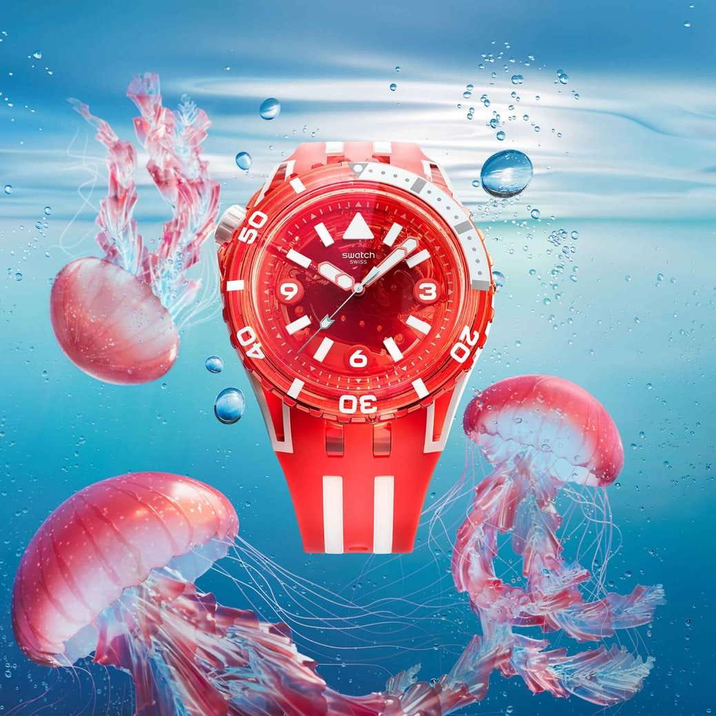 Swatch Swatch Lion’s Mane SSCU09R100 , наручные мужские часы фото под углом