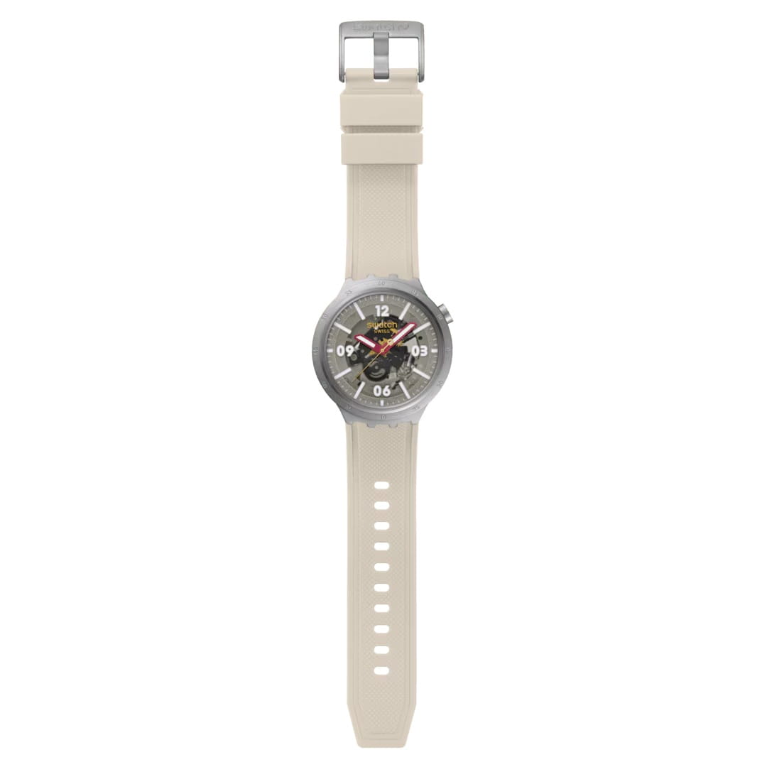 Оригинальные часы Swatch Swatch Confident Moment SB07S125 кварцевые калибр механизма  общий вид
