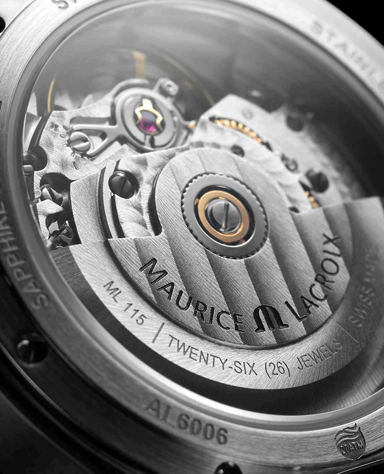 Maurice Lacroix Maurice Lacroix Aikon Automatic AI6006-PVY13-170-1 швейцария наручные женские часы заводная головка с логотипом Maurice Lacroix