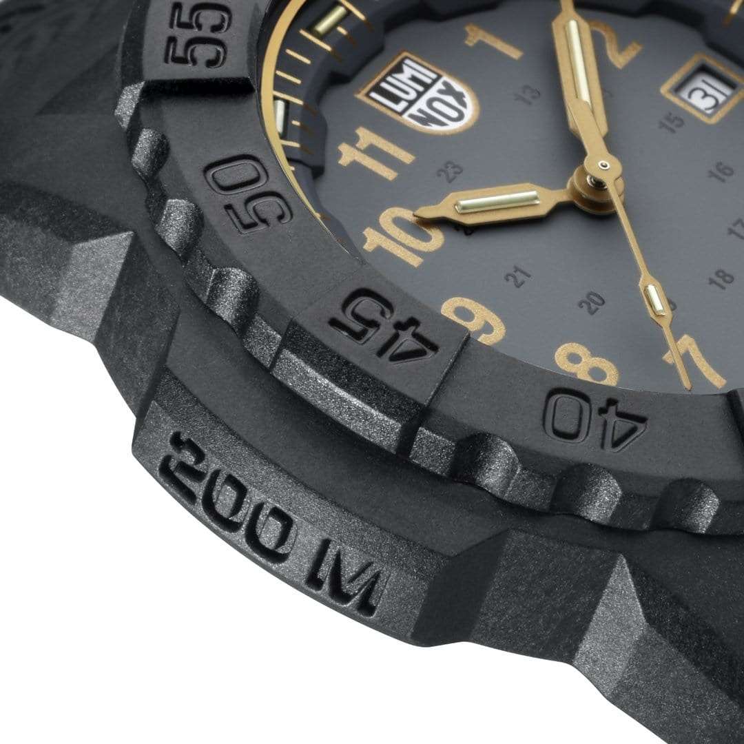 Luminox Luminox Navy SEAL 3500 XS.3508.GOLD мужские часы серый циферблат на запястье