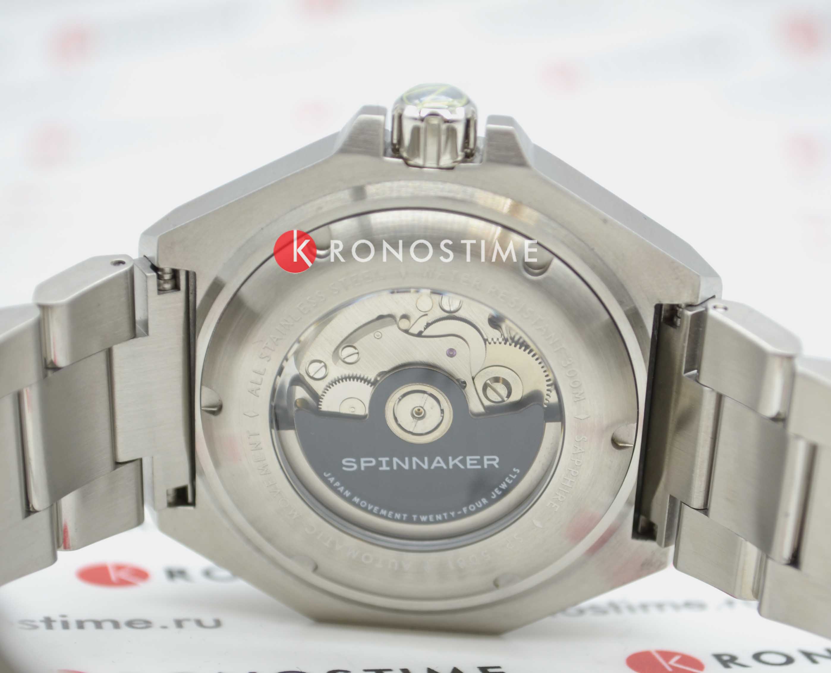 Spinnaker Spinnaker Dumas SP-5081-CC англия наручные мужские часы заводная головка с логотипом Spinnaker