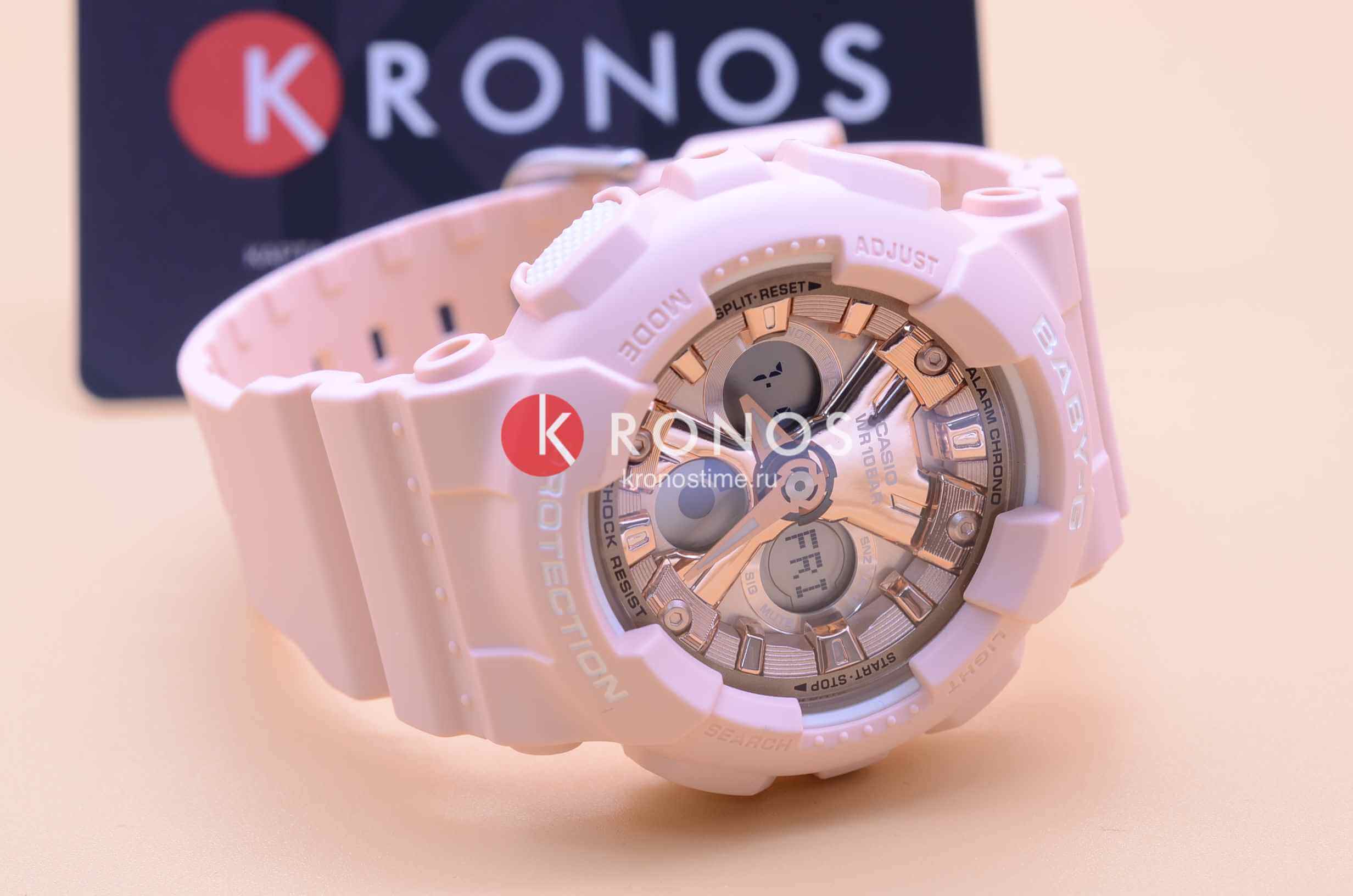 Casio Casio Baby-G BA-130-4A baby-g с розовый ремешком