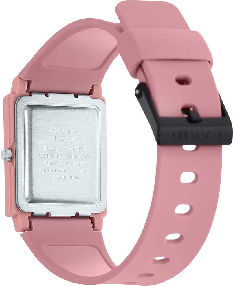 Casio Casio Collection MQ-38UC-4A кварцевые мужские часы часы крупный план черный циферблата