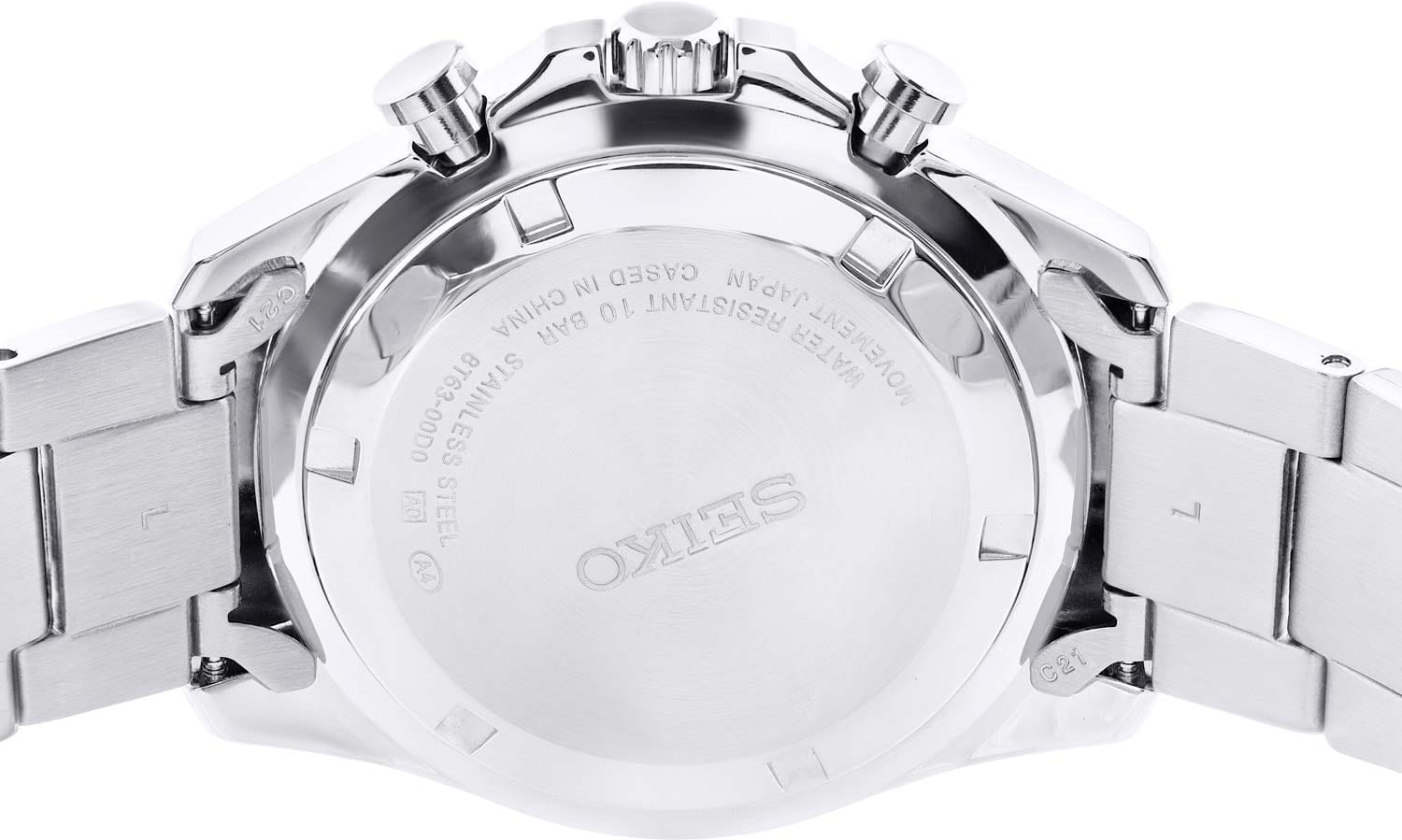 Seiko Seiko Spirit Chronograph SBTR027 япония наручные мужские часы заводная головка с логотипом Seiko