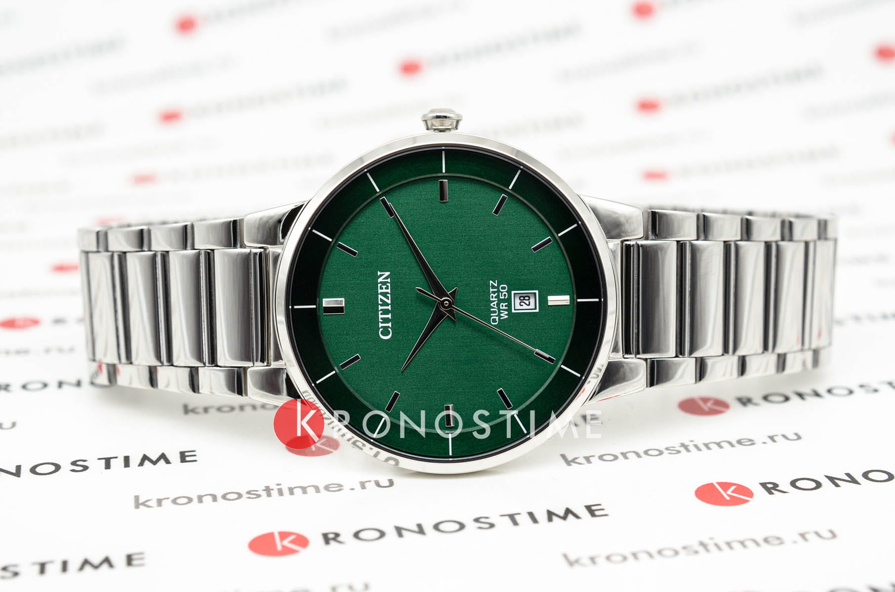 Citizen Citizen Basic BI5120-51X , наручные мужские часы фото под углом