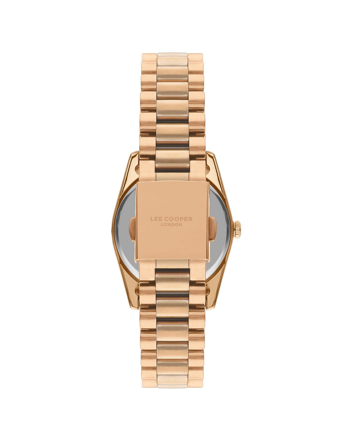 Lee Cooper Lee Cooper LC07825.420,  англия женские часы на браслете нержавеющая сталь с ip-покрытием боковой вид