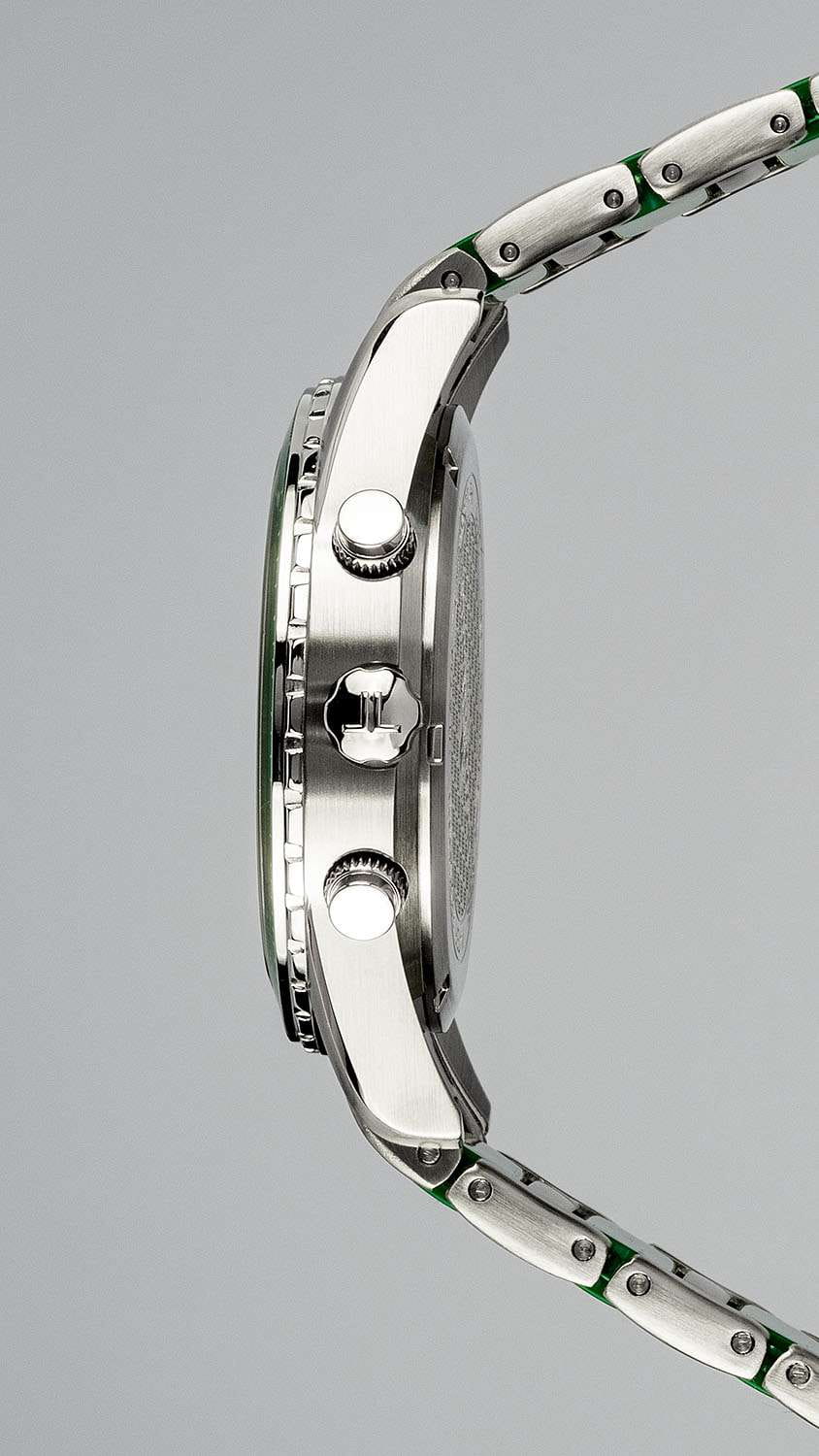 Jacques Lemans Jacques Lemans Liverpool 1-2059J, liverpool австрия мужские часы на браслете сталь + пластик боковой вид