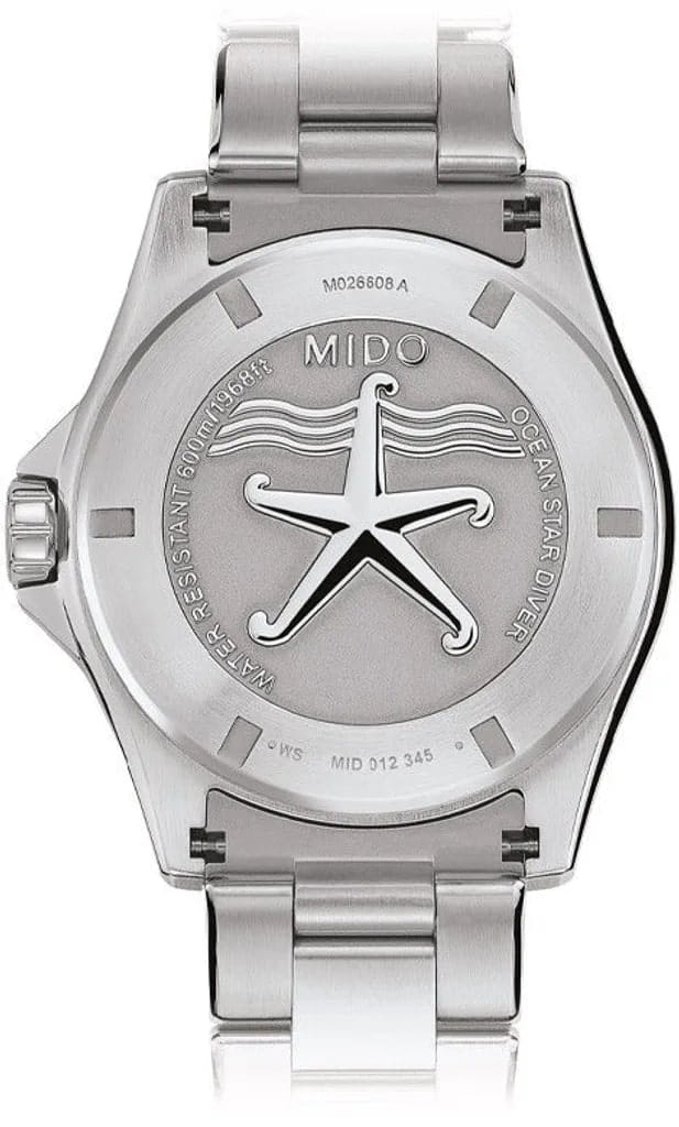 Mido Mido Ocean Star Diver 600 M026.608.11.041.00 , наручные мужские часы фото под углом
