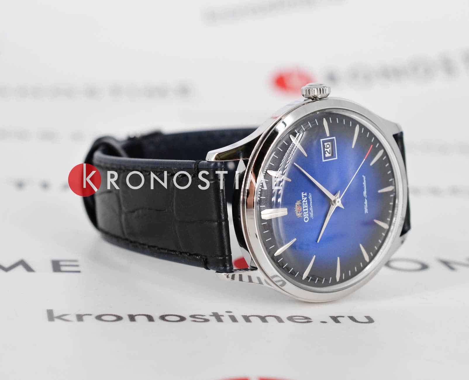 Orient Orient Automatic AC08004D, bambino япония мужские часы на браслете кожаный боковой вид