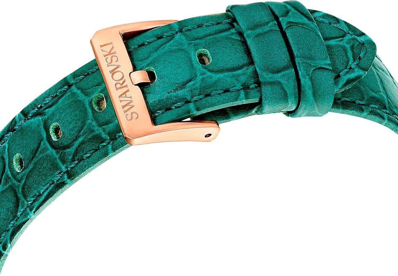 Swarovski Swarovski Octea Chrono 5672931 кварцевые женские часы часы крупный план зеленый циферблата