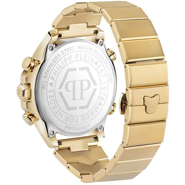 Philipp Plein Philipp Plein The G.O.A.T. PWFAA0621,  германия женские часы на браслете сталь с ip покрытием боковой вид