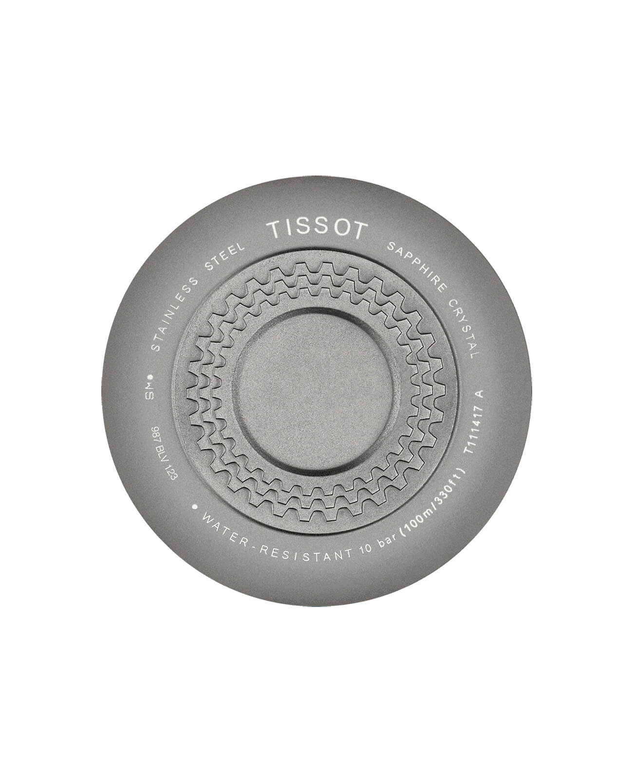 Tissot Tissot T-Race Cycling T111.417.37.441.03 T Race Cycling - задняя крышка металл сталь корпуса, швейцария часы