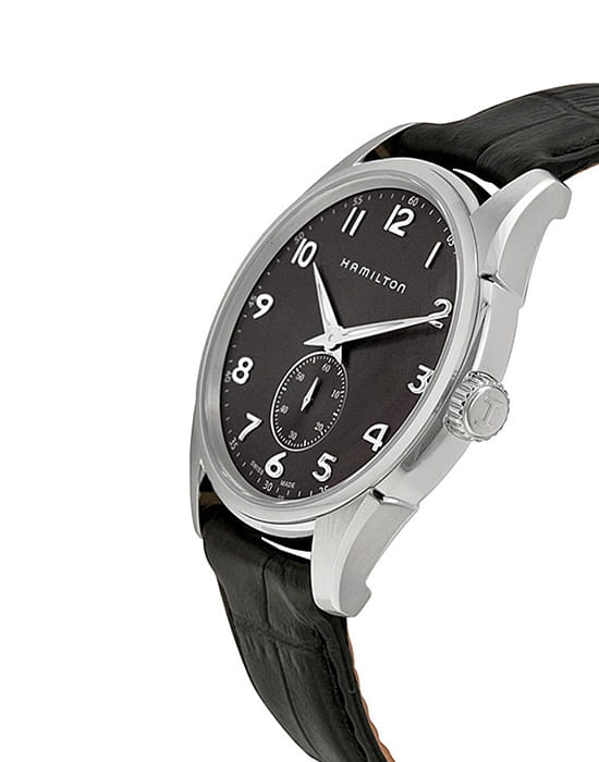 Hamilton Hamilton Jazzmaster Thinline Quartz H38411783 , наручные мужские часы фото под углом