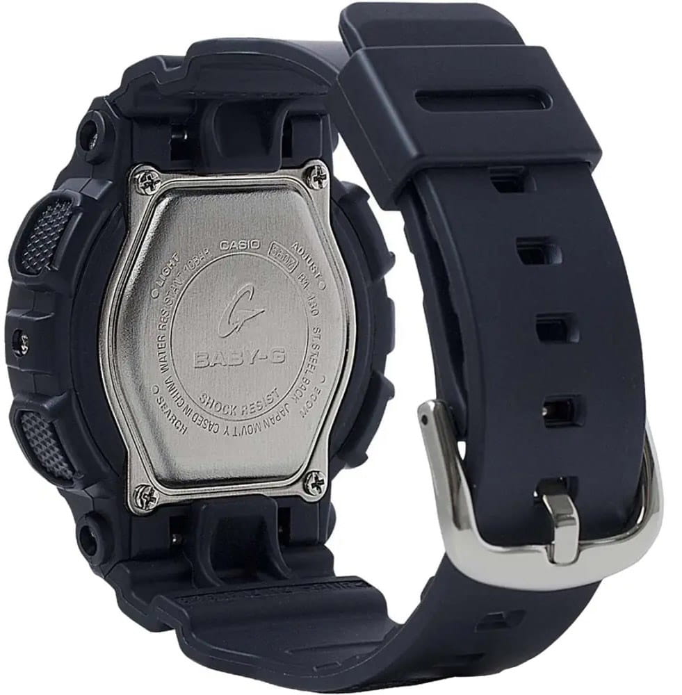 Casio Casio Baby-G BA-130-1A4DR (BA-130-1A4ER) женские часы розовый циферблат на запястье